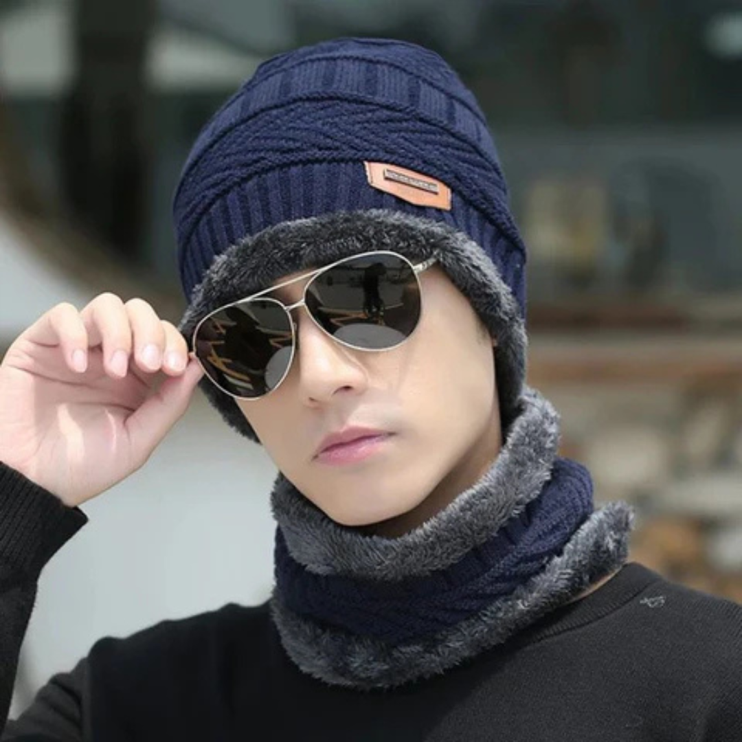 GORRO CON CUELLERA