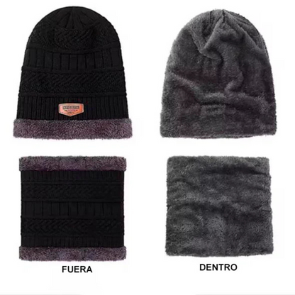 GORRO CON CUELLERA